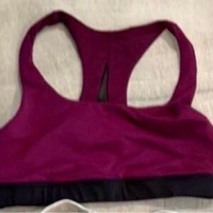 lululemon athletica Women's Sports Bra in Purple and Black